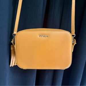 Sophisticated Furla Sfera Leather Small Crossbody Bag
